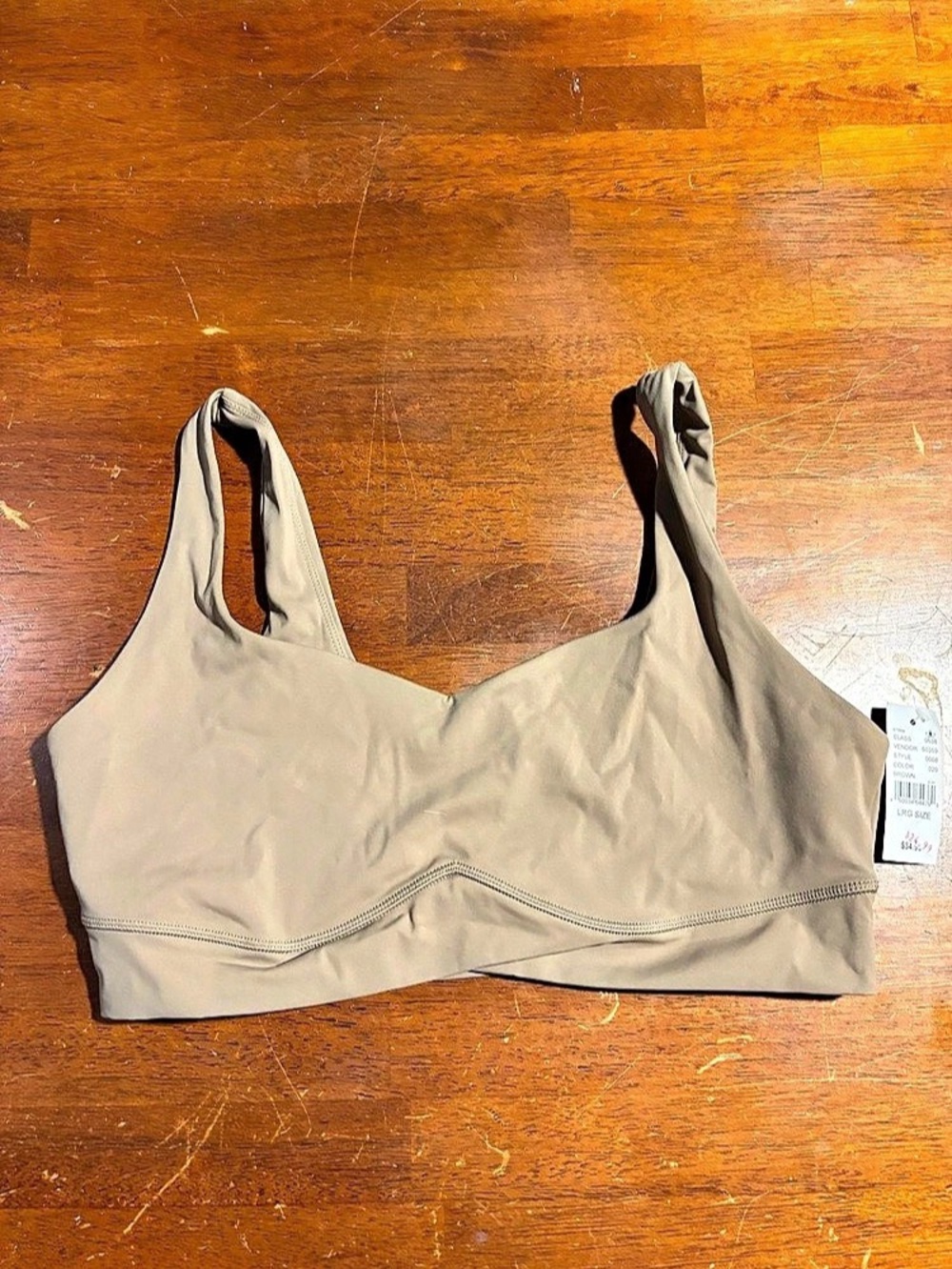 Pacsun Brown Sports bra Large NWT